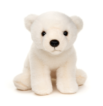 Plüsch Bär Eisbär sitzend 22cm